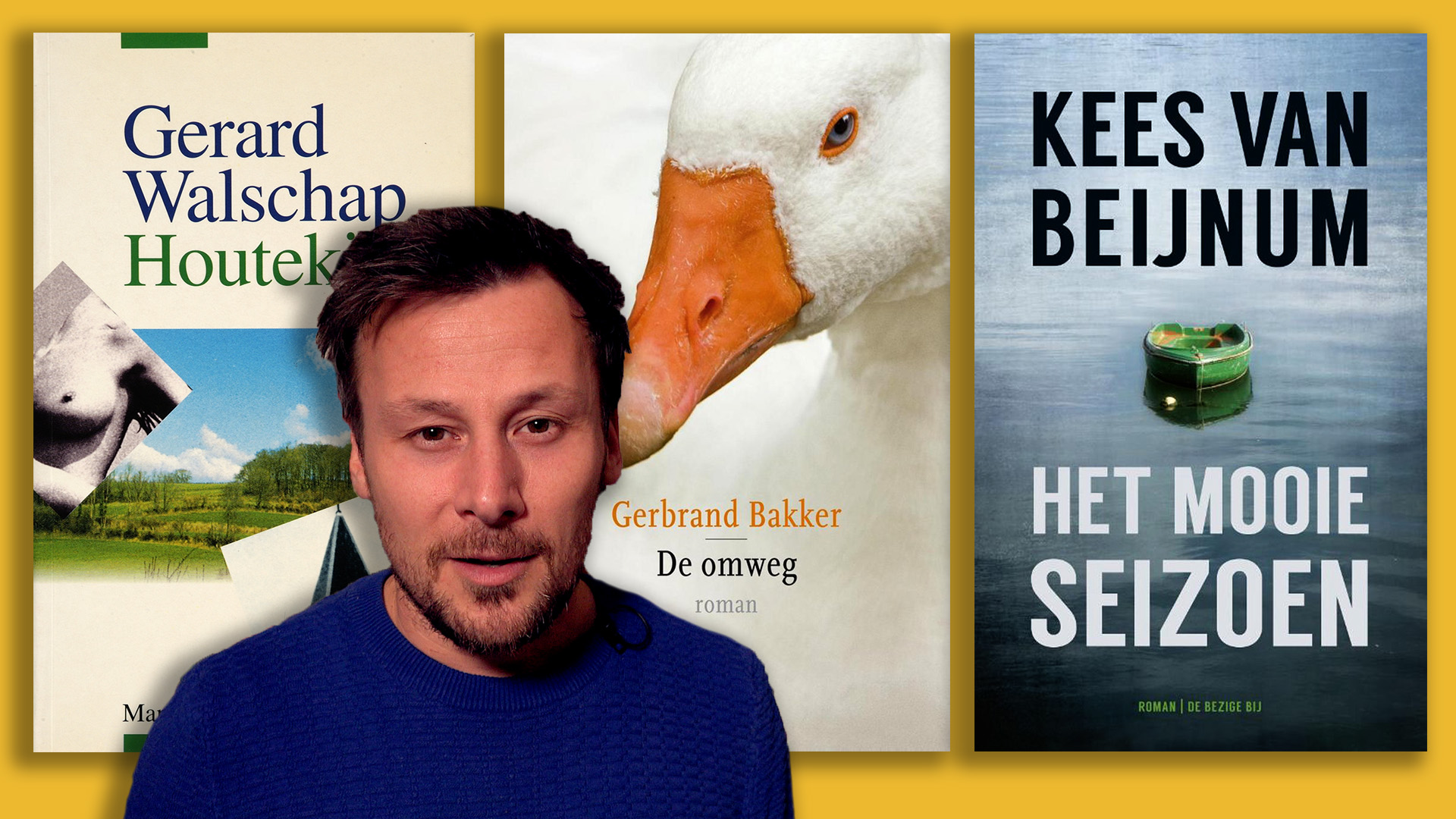 Vlogboek – Gerard Walschap / Gerbrand Bakker / Kees van Beijnum