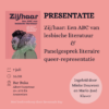 7 juli 2024: Paneldiscussie over queer literatuur met Minke Douwesz en Maaike Meijer