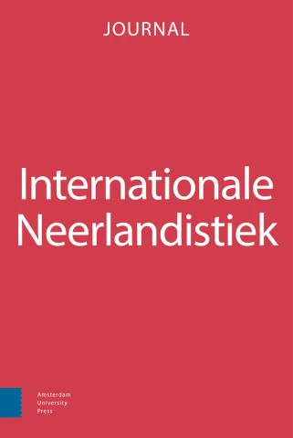 Internationale Neerlandistiek 2025-3 verschenen