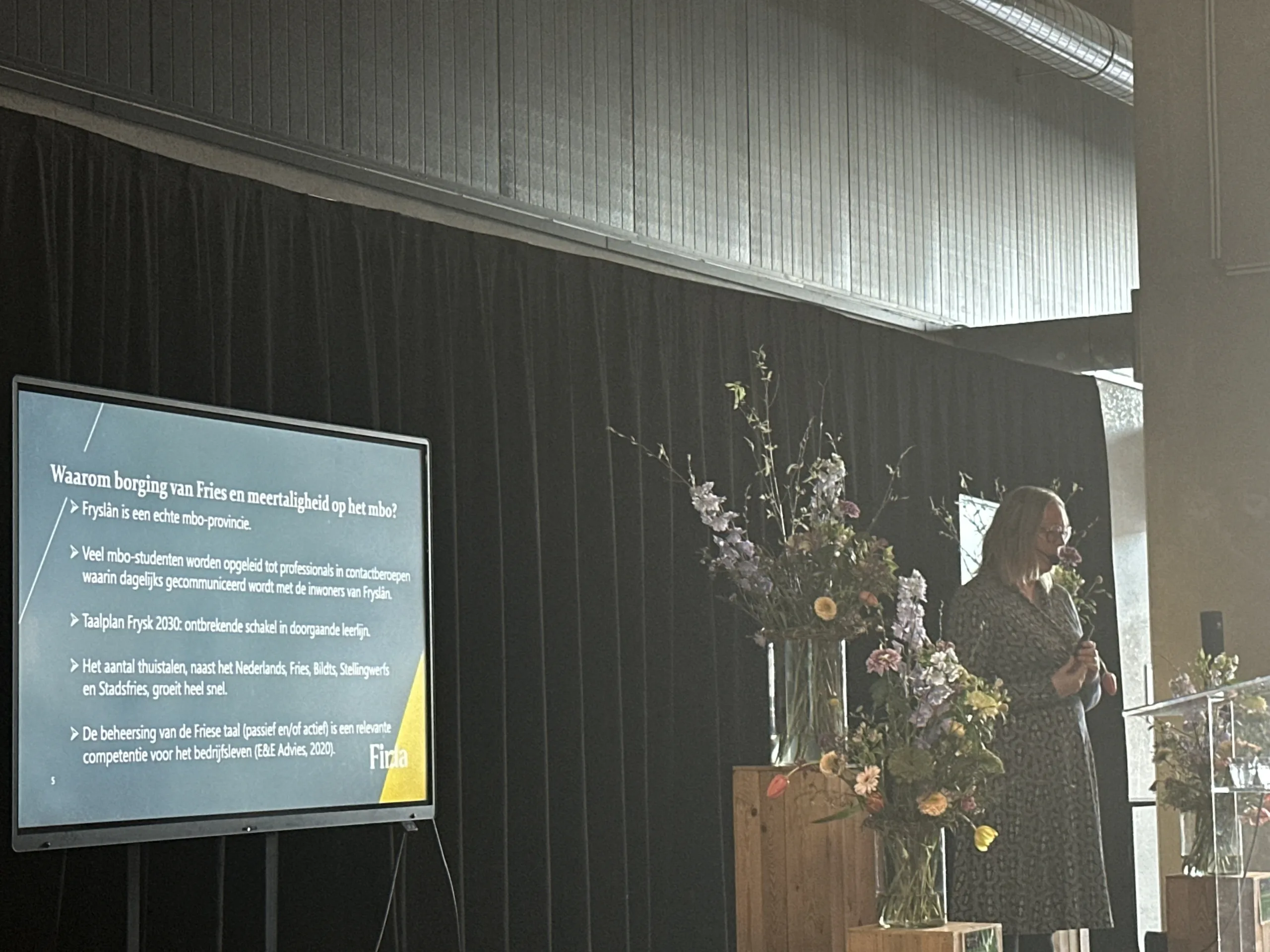 Ynauguraasje Lysbeth Jongbloed as praktor Frysk en meartaligens